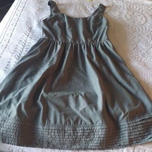 Tevolio gray bridesmaid/ tea dress.